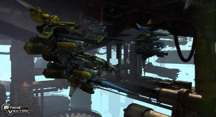 Скриншот из игры Strike Vector