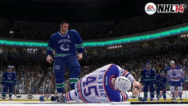 Скриншот из игры NHL 14