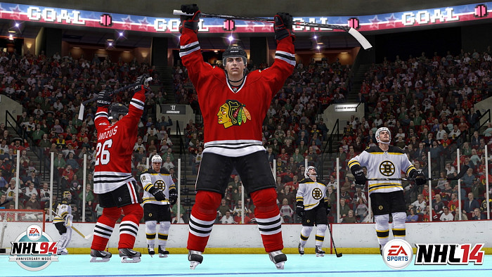 Скриншот из игры NHL 14