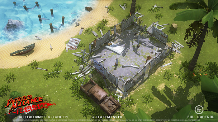 Скриншот из игры Jagged Alliance: Flashback