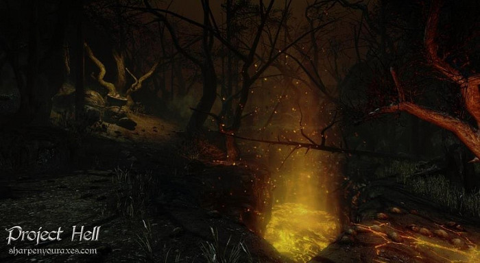 Скриншот из игры Hellraid
