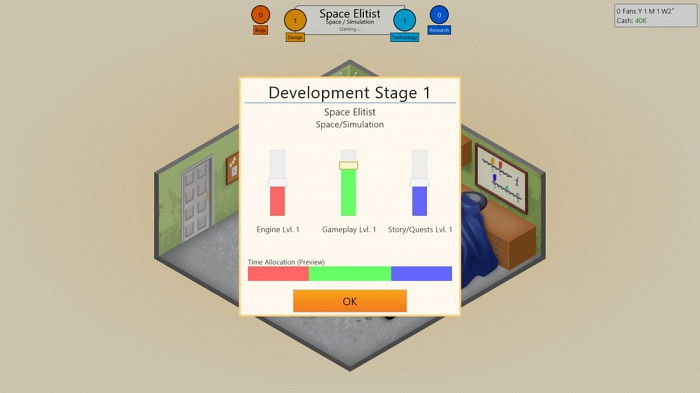 Скриншот из игры Game Dev Tycoon