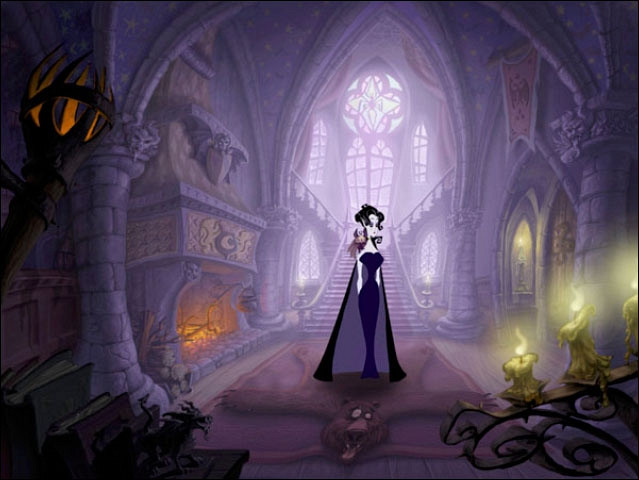 Скриншот из игры A Vampyre Story