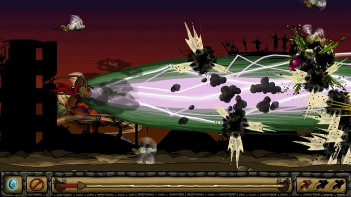 Скриншот из игры RADical ROACH