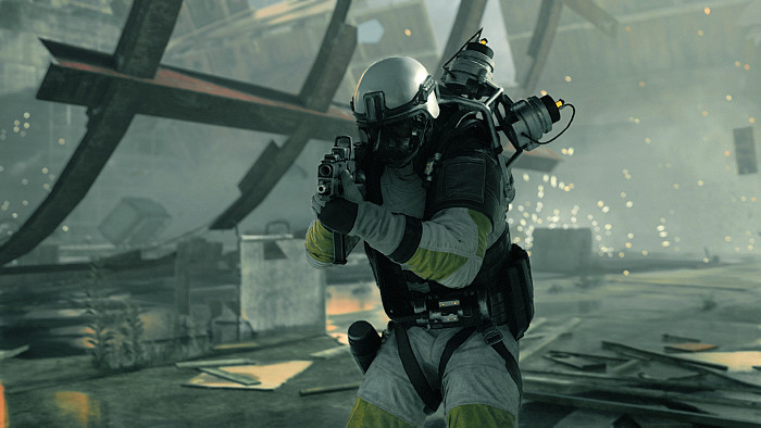 Скриншот из игры Quantum Break