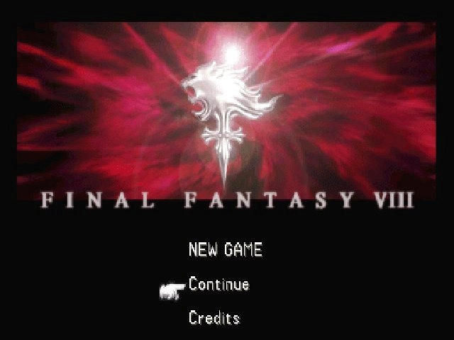 Скриншот из игры Final Fantasy 8