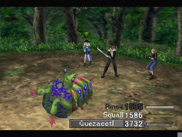 Скриншот из игры Final Fantasy 8