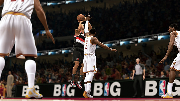 Скриншот из игры NBA Live 14