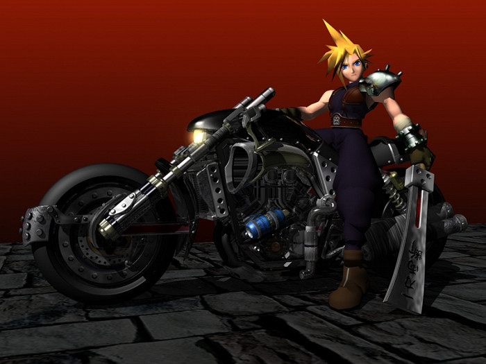 Скриншот из игры Final Fantasy 7