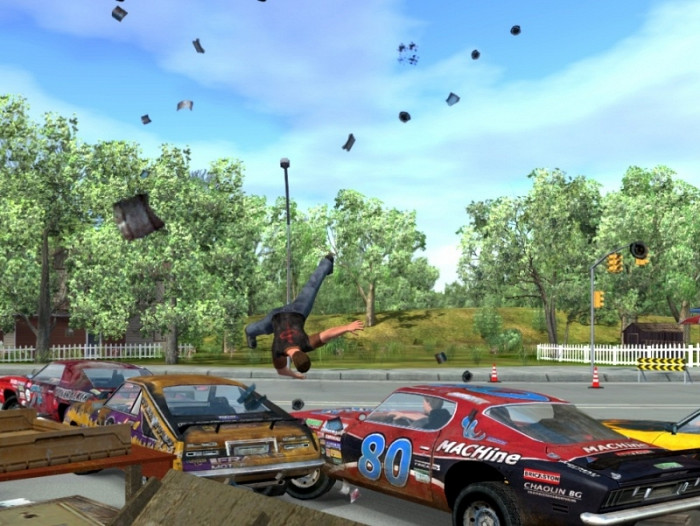 Скриншот из игры FlatOut