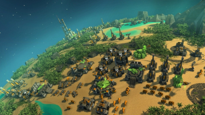 Скриншот из игры Planetary Annihilation