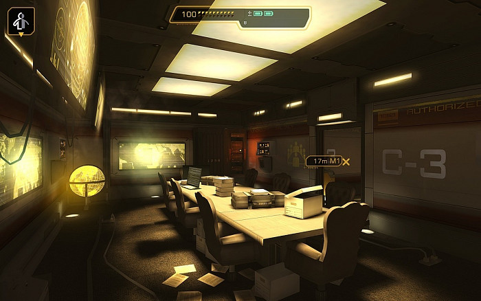 Скриншот из игры Deus Ex: The Fall