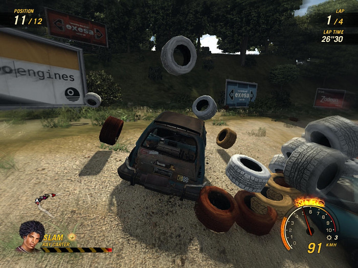 Скриншот из игры FlatOut: Ultimate Carnage