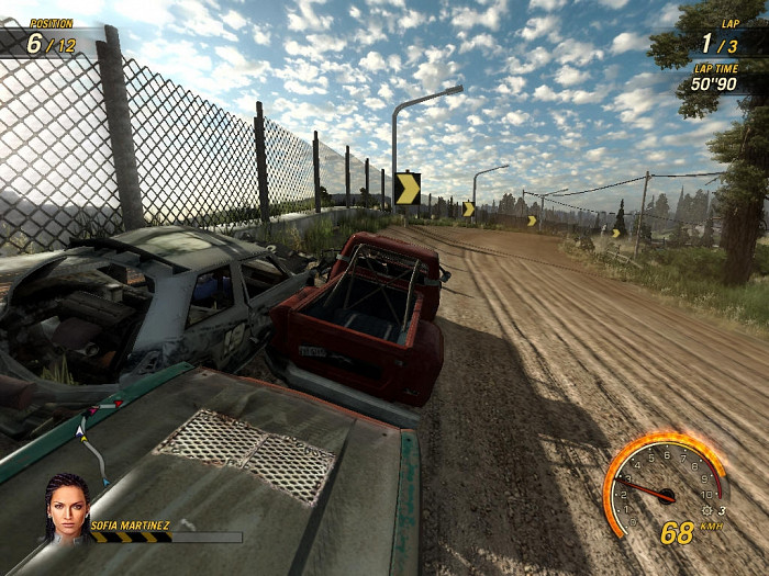 Скриншот из игры FlatOut: Ultimate Carnage