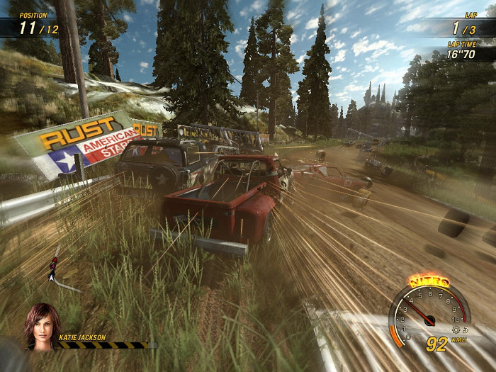 Скриншот из игры FlatOut: Ultimate Carnage