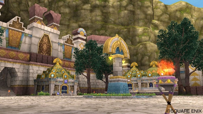 Скриншот из игры Dragon Quest X
