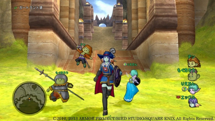 Скриншот из игры Dragon Quest X