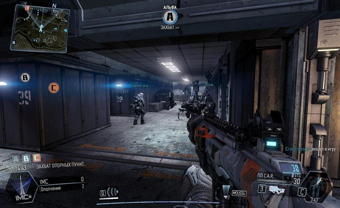 Скриншот из игры Titanfall