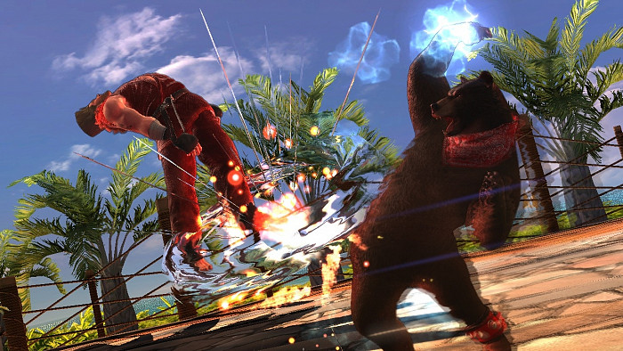 Скриншот из игры Tekken Revolution
