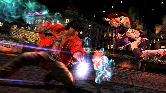 Скриншот из игры Tekken Revolution