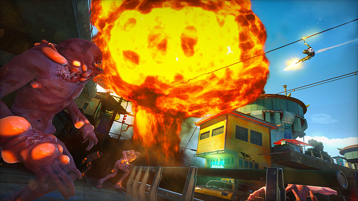 Скриншот из игры Sunset Overdrive