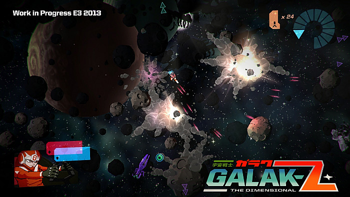 Скриншот из игры Galak-Z