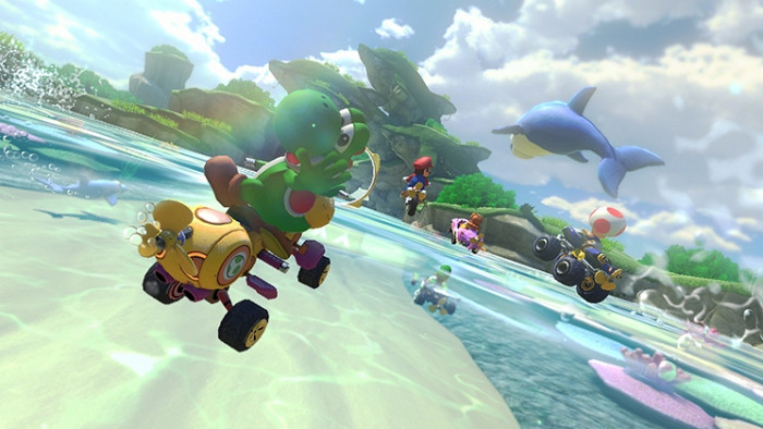 Скриншот из игры Mario Kart 8