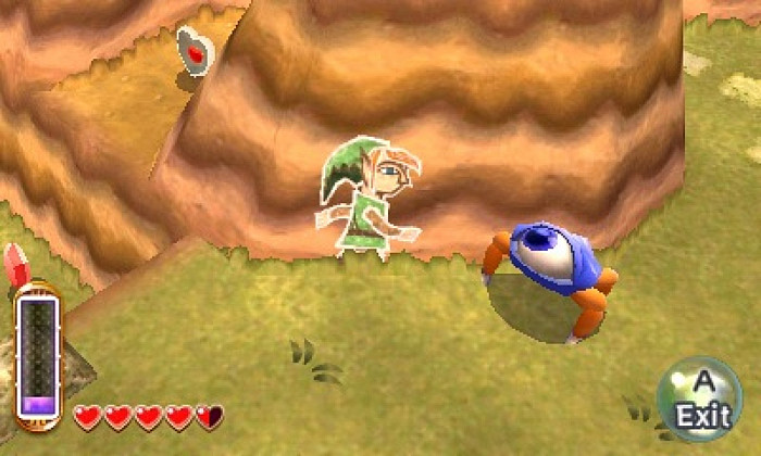 Скриншот из игры Legend of Zelda: A Link Between Worlds, The