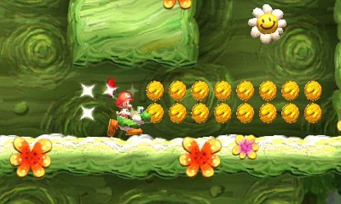 Скриншот из игры Yoshi's New Island