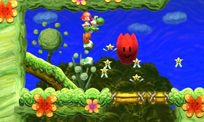 Скриншот из игры Yoshi's New Island