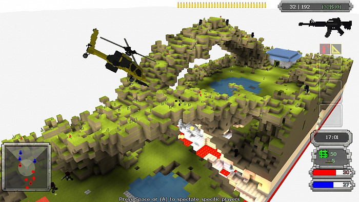 Скриншот из игры Guncraft