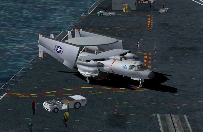 Скриншот из игры Flight Deck 3