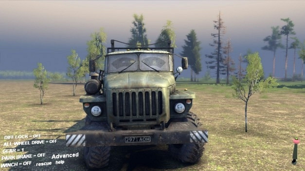 Скриншот из игры Spintires