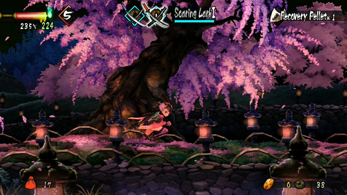 Скриншот из игры Muramasa Rebirth