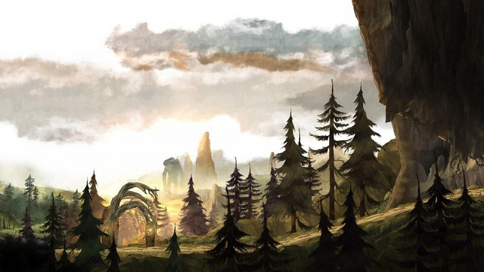 Скриншот из игры Child of Light