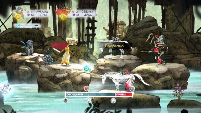 Скриншот из игры Child of Light