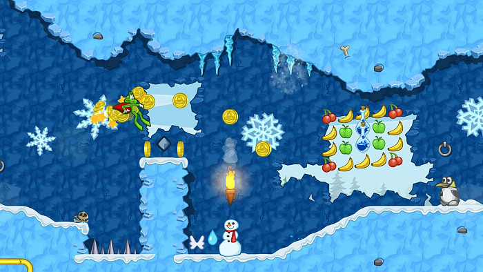 Скриншот из игры Superfrog HD