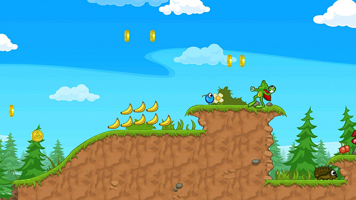 Скриншот из игры Superfrog HD