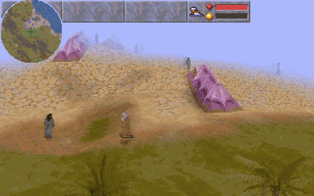 Скриншот из игры Magic Carpet