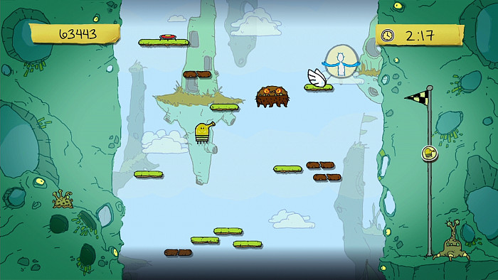 Скриншот из игры Doodle Jump for Kinect