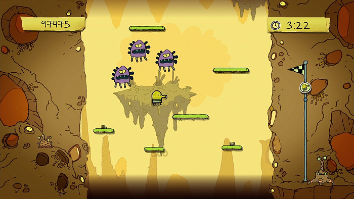 Скриншот из игры Doodle Jump for Kinect