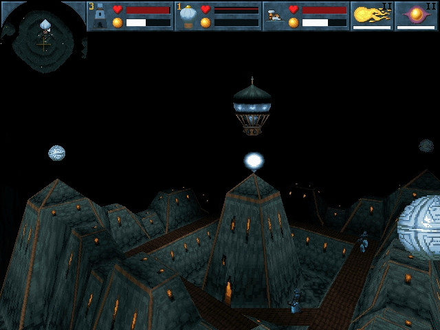 Скриншот из игры Magic Carpet 2