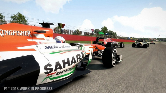 Скриншот из игры F1 2013