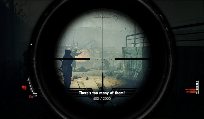 Скриншот из игры Sniper Elite: Nazi Zombie Army 2