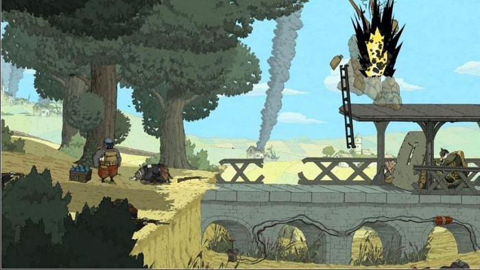 Скриншот из игры Valiant Hearts: The Great War