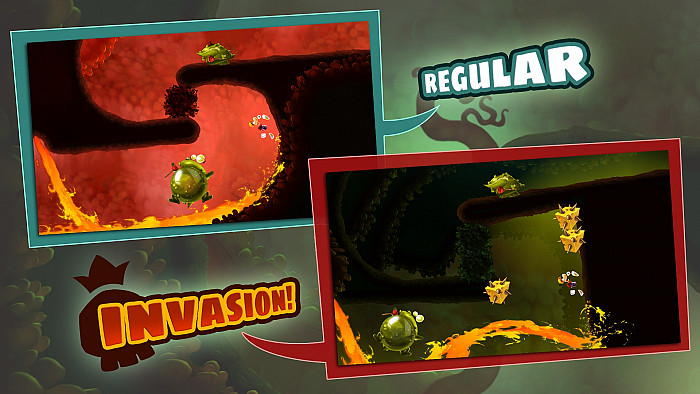 Скриншот из игры Rayman: Fiesta Run