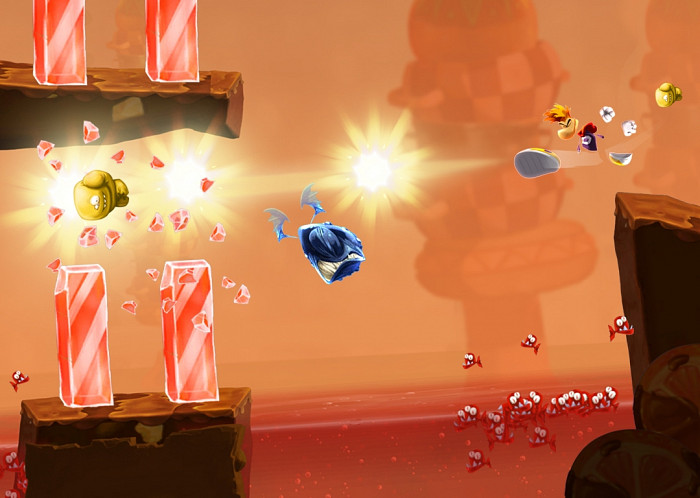 Скриншот из игры Rayman: Fiesta Run