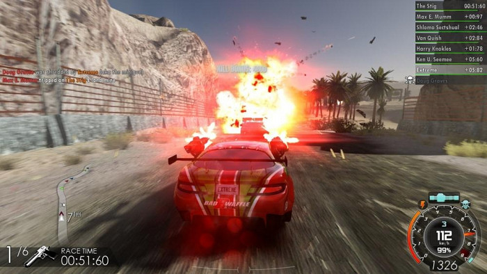 Скриншот из игры Gas Guzzlers Extreme
