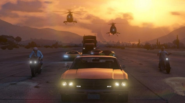 Скриншот из игры Grand Theft Auto Online