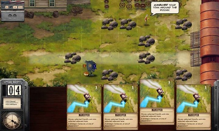 Скриншот из игры Ironclad Tactics